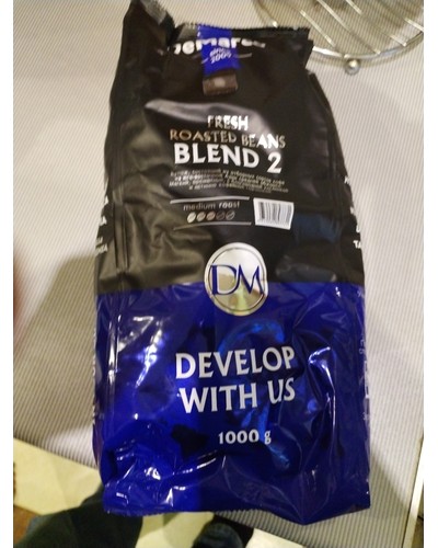 Кофе в зернах DeMarco Fresh Roasted Beans Blend-2 1000 г № 52691879-0259-3 24.08.2025 15:19:02 фото № 1