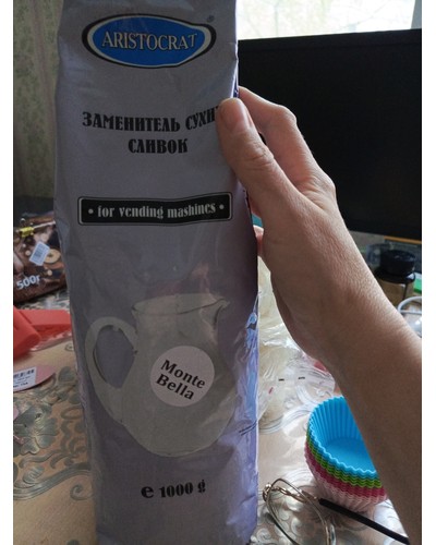 Сухие сливки Aristocrat Monte Bella для вендинга 1000 г отзыв № 57022482-0111-1 от 23.04.2025 14:54:20 фото № 1