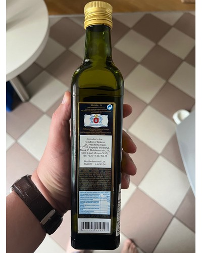 Масло оливковое нерафинированное OURO DA TERRA Extra Virgin Oil стекло 500 мл отзыв № 0183886797-0211-1 от 05.09.2025 05:52:29 фото № 1