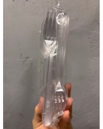 Вилка столовая PS Премиум 180 мм Прозрачная отзыв № 08755164-3050-1 от 07.03.2025 11:57:22 фото № 1