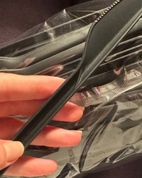 Нож столовый PP Чёрный матовый 178,5 мм № 29109535-0743-1 27.10.2025 23:37:07 фото № 1