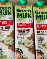 Молоко Green Milk Professional Hazelnut из фундука на рисовой основе 1000 мл № 0101393451-0060-3 21.05.2024 16:35:35 фото № 1