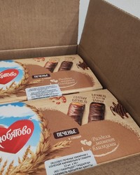 Печенье Любятово сахарное Соленая карамель в глазури 50 г № 0131900891-0385-1 07.10.2025 13:30:39 фото № 3