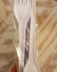 Вилка столовая компакт Эконом Белая 165 мм по 100 шт. № 35238260-0275-3 20.04.2025 12:14:37 фото № 2