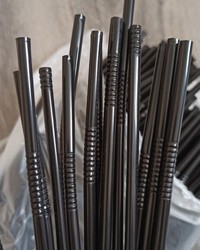 Пластиковые трубочки Черные с изгибом 210 мм d=5 мм № 0111653530-1345-1 23.08.2025 08:21:20 фото № 3