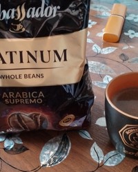 Кофе в зернах Ambassador Platinum Arabica Supremo 1000 г № 0102433517-0466-1 12.07.2025 06:27:03 фото № 1