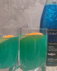 Сироп Barline блестящий Blue Curacao Блю Кюрасао стекло 375 мл № 66945095-0014-1 25.02.2025 10:37:40 фото № 1