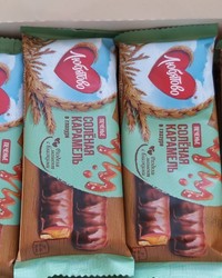 Печенье Любятово сахарное Соленая карамель в глазури 50 г № 0202928646-0261-1 25.08.2025 08:49:24 фото № 2