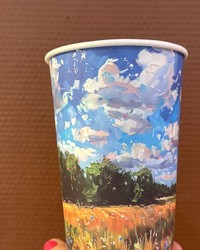 Стакан бумажный 2-слойный ПОЛЯ d=90 450 мл № 0185137147-0022-2 04.07.2025 13:13:47 фото № 2