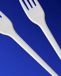 Вилка столовая компакт Эконом Белая 165 мм по 100 шт. № 28358030-0323-1 13.10.2025 15:06:09 фото № 1