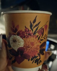 Стакан бумажный 2-слойный ProstoKap Цветы желтый d=80 250 мл № 48690737-0516-1 11.10.2025 17:20:19 фото № 2