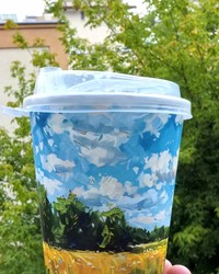 Стакан бумажный ПОЛЕ d=90 350 мл № 70043275-0104-3 08.07.2025 23:21:57 фото № 1