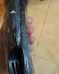 Вилка столовая PS Премиум 180 мм Черная № 10817291-1234-1 28.03.2025 15:24:58 фото № 1