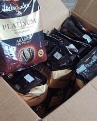 Кофе в зернах Ambassador Platinum Arabica Supremo 1000 г № 50917643-0535-1 07.07.2025 23:20:09 фото № 1